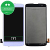 LCD displej + Dotykové sklo LG K8 K350N White Aftermarket