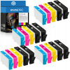 364 XL Atrament pre HP DeskJet 3070A 3520 PhotoSmart 5510 5520 5524 B110a