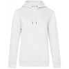 B&C Dámska mikina pre hlavu WW02Q White S