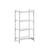 Systém zásuvných plastových regálov PREMIUM ,š x h police 900 x 600 mm