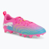 Detské kopačky PUMA Future 9 Play FG/AG Jr poison pink/puma wht/sun stream/bright aqua/puma blk