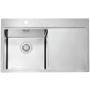 Kuchyňský dřez Alveus Pure 40 QC Satin, levý 1149514