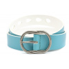 dámsky kožený opasok HORSEFEATHERS ANABEL BELT (light blue)