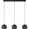 TK Lighting Zoe závesné svietidlo 3x15 W čierna 10169