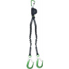 Kratos Safety FA3082015 Tlmič pádu Čierna-Zelená