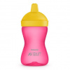 Avent hrnček Grippy s tvrdým náustkom 300ml ružová