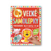 Velké samolepky a omalovánky pre malé ruky Divé zvieratá