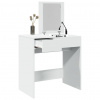 zahrada-XL Toaletný stolík so zrkadlom biely 73x46,5x120 cm 848220