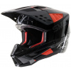 prilba S-M5 ROVER 2021, ALPINESTARS (antracit/červená fluo/šedá maskáčová) 2XL