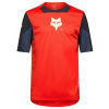 Dětský dres na kolo Fox Yth Defend Ss Jersey Elevated Fluorescent Red L