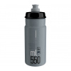 Fľaša Elite Jet, 550ml, šedá/čierne logo