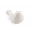 Porcelánový vtáčik biela 1ks