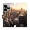 Flipové pouzdro Mobiwear - Realme GT 6 5G - M138P New York (Knížkové flip pouzdro, obal, kryt na mobil Realme GT 6 5G - M138P New York, materiál Umělá kůže + TPU - ochrana 360°, stojánek, silikonová v