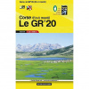 Mapa Korzika - Corse le GR20 Pocket Map
