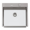 Nerezový drez Sinks BOXER 550 RO, kefovaný povrch - hrúbka 1,2mm