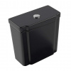 Villeroy & Boch Hommage Splachovacia nádržka, bočné napúšťanie, CeramicPlus, TitanGlaze, Pure Black 772111R7