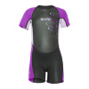 Dětský krátký neopren BARE 2 mm Tadpole Shorty - fialová Velikost: 4