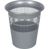 Kôš na papier JASPER UH svetlo strieborný