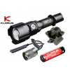 LED Baterka Klarus FH10 - 3 farby v 1 svietidle Full Set