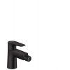 HansGrohe Talis E - Bidetová batéria s výpusťou, matná čierna 71720670