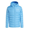 adidas Terrex Multi Light Down Hooded Jacket Mens Pulse Blue S