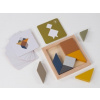RECENTTOYS Tangram 4 elementy - země