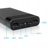 PowerBank puzdro na 6 článkov 18650 2xUSB Micro USB