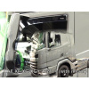 Deflektory - protiprievanové plexi DAF XF, XG, XG+ (verzia EU so zrkadlami) od 2021