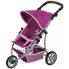 Ružový kočík pre bábiky Jogger Lio Knorr Toys 16572