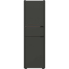Antracitová vysoká kúpeľňová skrinka 34x111 cm Forano – Germania