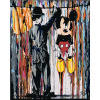 Maľovanie podľa čísel – Mickey Mouse, 80 × 100 cm, bez rámu a bez napnutia plátna 8596530009580