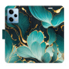 Flip pouzdro iSaprio - Xiaomi Redmi Note 12 Pro 5G / Poco X5 Pro 5G - Blue Flowers 02 - kapsičky na karty (Knížkový flip kryt, obal, pouzdro iSaprio na mobil Xiaomi Redmi Note 12 Pro 5G / Poco X5 Pro