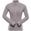 Alpine Pro Golla 2 Dámska rýchloschnúca mikina s Cool Dry LSWG468 zemitá S-PLUS