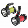 KONNOC S-2112N svietidlo nabíjacie 3W LED+3W LED COB zelená