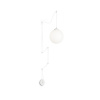 Závesné svietidlo Ideal lux 160863 BOA SP1 BIANCO 1xE27 60W biela