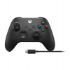 Xbox Wireless Controller černý + USB-C kabel (1V8-00002)