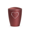 Zvieracia urna Elegance Heart - Rubín 2,8l