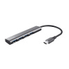 TRUST Rozbočovač Halyx Aluminium USB-C To 4 Port USB-A 3.2 Gen1 Hub 24948 Trust