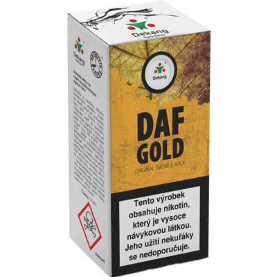 e-liquid Dekang DAF GOLD, 10ml Obsah nikotinu: 11 mg