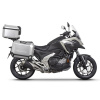 SHAD Kompletná sada hliníkových kufrov SHAD TERRA, 48 litrový vrchný kufor, 47/47 litrový bočné kufre, vrátane montážnej sady a platni SHAD HONDA NC 750 X 2021-