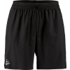 Pánské běžecké šortky CRAFT PRO Hypervent Long 2 - černá Velikost: M