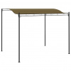 vidaXL Tieniaca plachta 3x2,4 m, sivohnedá 180 g/m² 312216