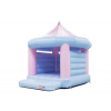 Svadobný nafukovací skákací hrad PASTEL farby | Predaj svadobných hradov Farba: Pastel Pink/Blue