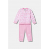Detská tepláková súprava z bavlny Guess A6RG00.KA6R4.PPY2 ružová 68-76