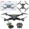 LEAN Toys Syma Z3 PRO Drone HD WiFi Camera diaľkovo ovládaný RC Black