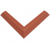 Nextwood Dvojdielna rohová lišta k WPC dlaždiciam, farba čerešňa
