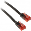 InLine 71600S sieťový kábel Čierna 10 m Cat6 U/UTP (UTP) (71600S)