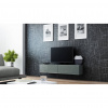 Cama Meble Tv stolík VIGO 140, sivý mat/sivý lesk