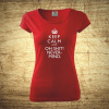 Keep calm and oh shit!, Barva Červená, Velikost 2XL Bezvatriko.cz 208216