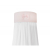 Caramella Baby Pink baldachýn na stenu ružový